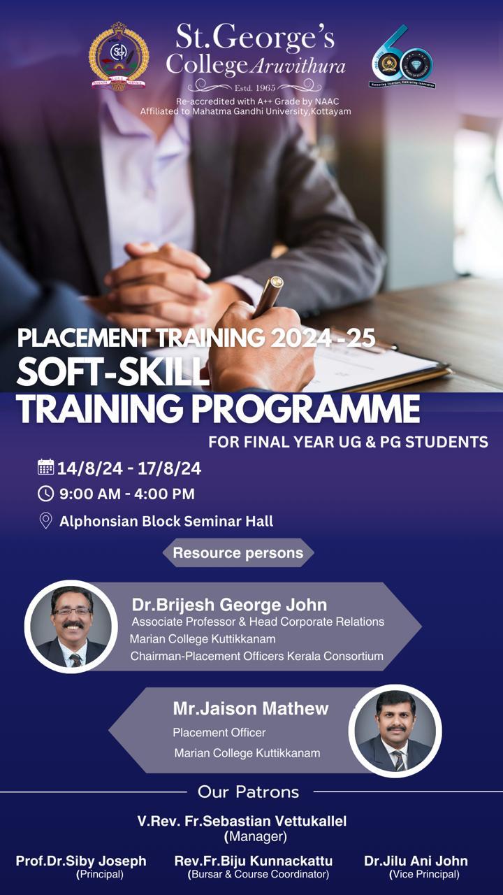 Placement Training Programme: Soft Skills